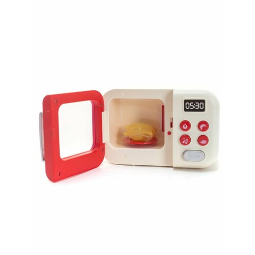 Микроволновая печь на батарейках со светозвуковой имитацией