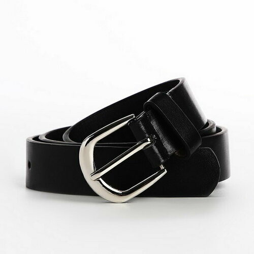 фото Ремень сима-ленд, размер 80, черный сима-лэнд