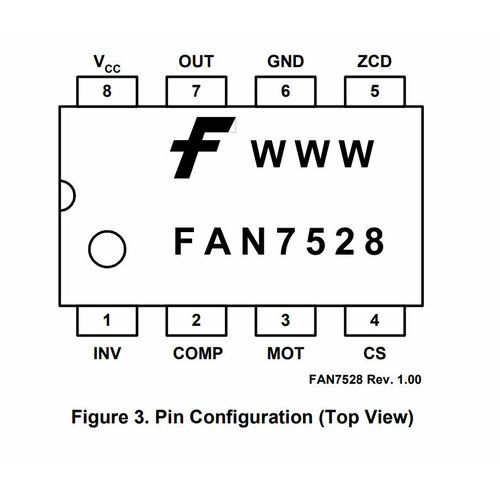 Микросхема FAN7528MX