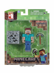 Фигурка Minecraft Steve Игрок с аксессуарами 8см TM16501