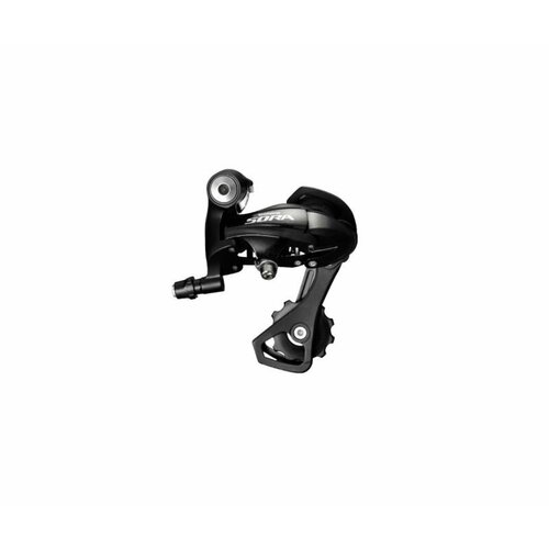 фото Переключатель задний shimano sora, r3500, ss, 9 скоростей, крепление на болт, черный, без упаковки