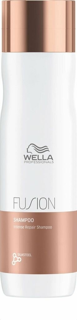 Wella Professionals Интенсивно восстанавливающий шампунь для поврежденных волос Fusion Shampoo, 250 мл