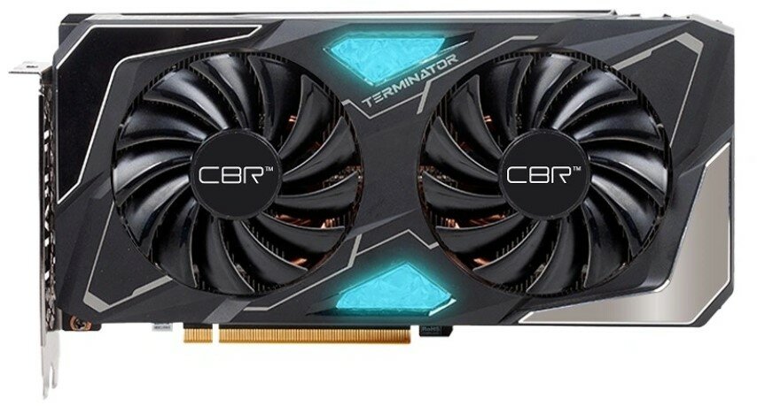 Cbr Видеокарта CBR RTX3060 Terminator T1 12Gb GDDR6, 192bit, 1320-1777/15000Mhz, 3*DP+1*HDMI2.1, 170W, R