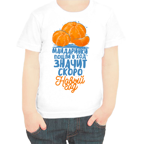 фото Футболка , размер 92, белый нет бренда