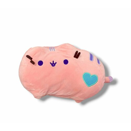 Мягкая игрушка кот Pusheen Пушин 22 см розовый