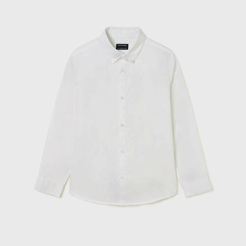 Школьная рубашка Nukutavake, размер 160 (14 лет), белый