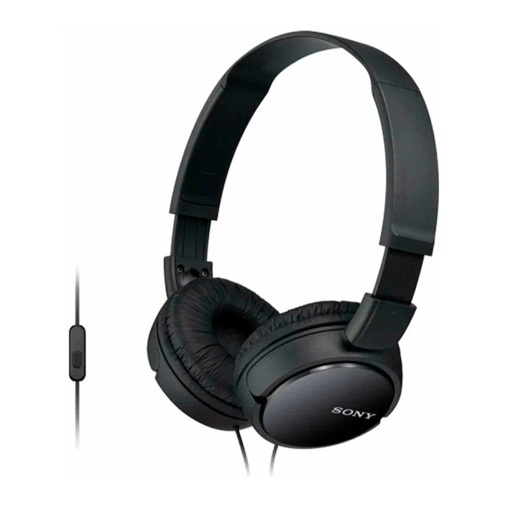 Наушники SONY полноразмерные проводные (MDR-ZX110AP) чёрные