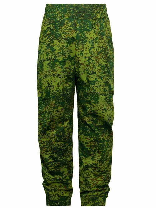 Школьные брюки джоггеры ИНОВО, размер 122, зеленый