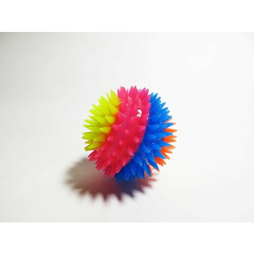 Игрушка мяч для собак и щенков диаметр 7 см, светящийся
