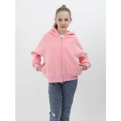 фото Толстовка , размер 146-152, розовый нет бренда