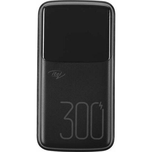 Внешний аккумулятор Power Bank 30000 мАч Itel IPP-85 черный 152400₽
