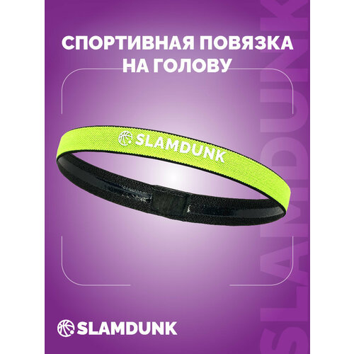 фото Повязка slamdunk, размер one size, зеленый