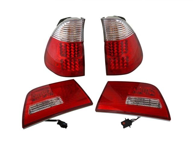 фото Фонарь задний левый+правый внешний+внутренний комплект, диодный EAGLE EYES BM089BERE4 для BMW X5 E53 1999-2006