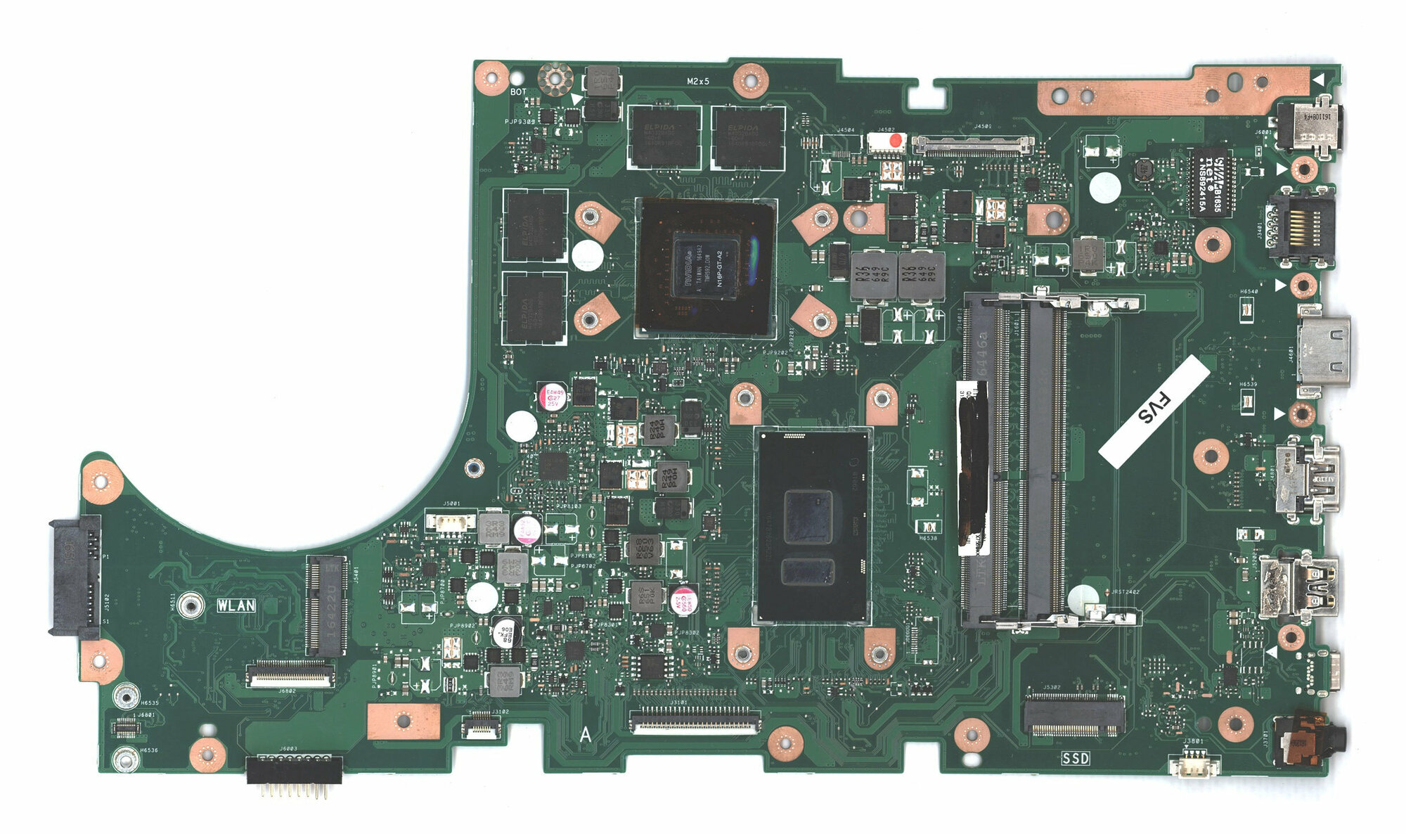 Материнская плата Asus X75VB REV2.0 DDR3 HM70 4GB UMA