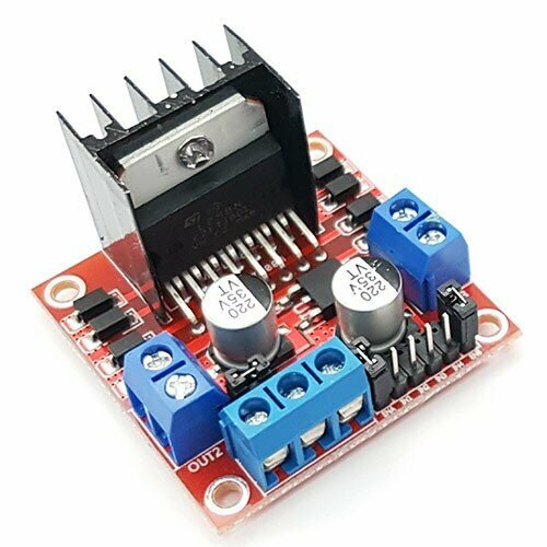 motor driver l298n драйвер моторов wze Драйвер управления электродвигателями на L298N