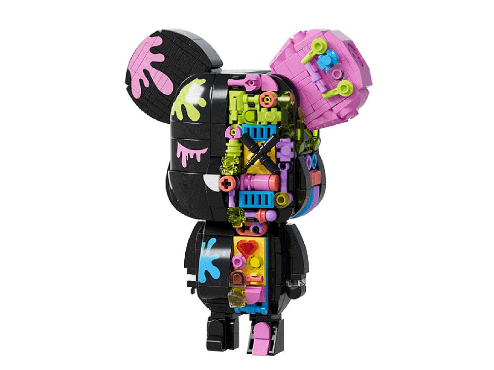 Конструктор JAKI JK6250-1 Конструктор Bearbrick: Cyberblack