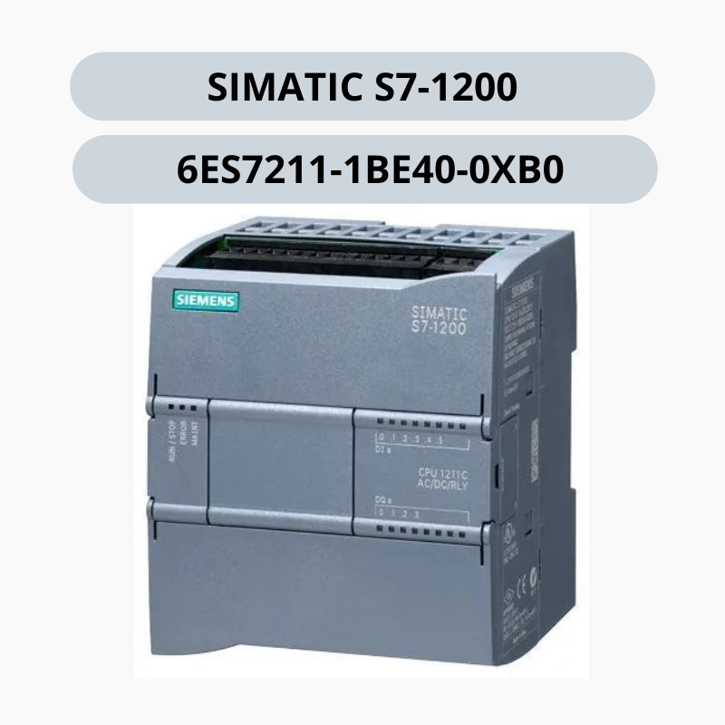 SIMATIC S7-1200 Компактное ЦПУ CPU 1211C AC/DC/RLY Siemens 6ES7211-1BE40-0XB0