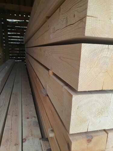 Изображение товара Брус строганный Ель, Сосна 90х140х6000 мм, сорт AB, Arsenal-Wood