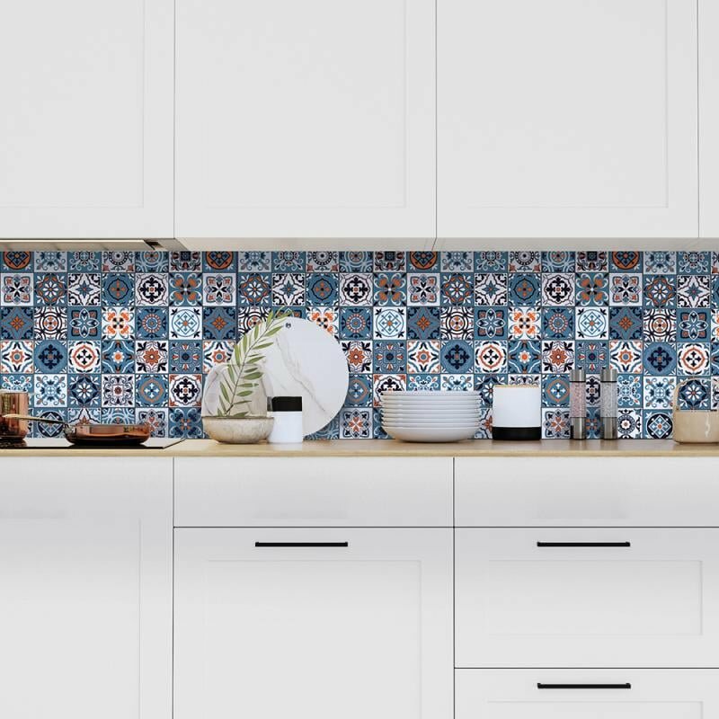 фото Плёнка декоративная "Кухонный фартук", Home Time, 60х120 см, в ассортименте