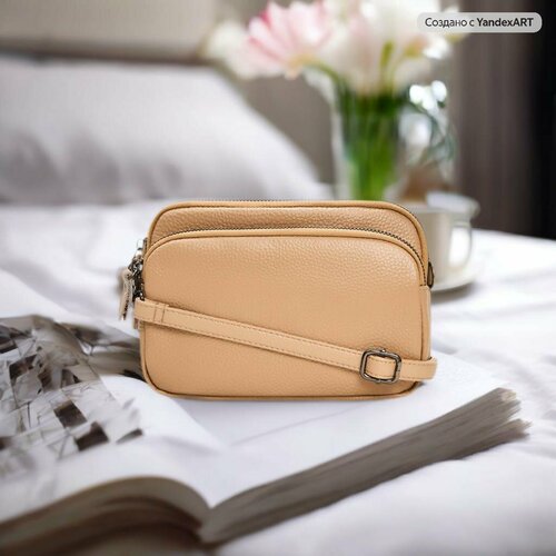 Сумка кросс-боди TERVOLINA бежевый 1760₽