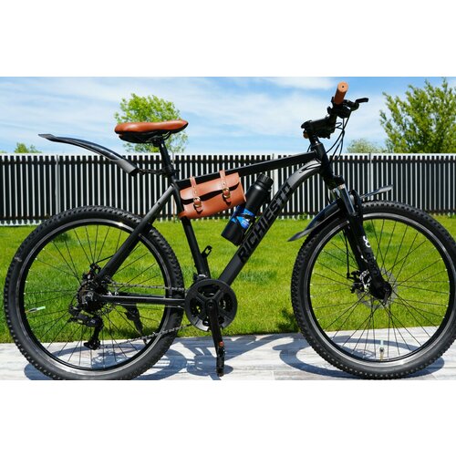 Велосипед 275 Richiesto алюминиевая рама 21 Горный ВзрослыйПодростковый Лёгкий черныйкоричневый 26100₽