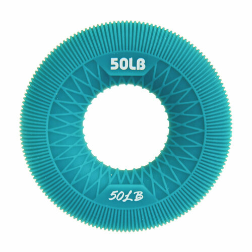 SILAPRO Эспандер кистевой 50LB зеленый 8х8см силикон 5 штук 2088₽