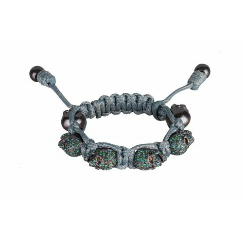 Браслет Bomberg, кристаллы Swarovski, серый