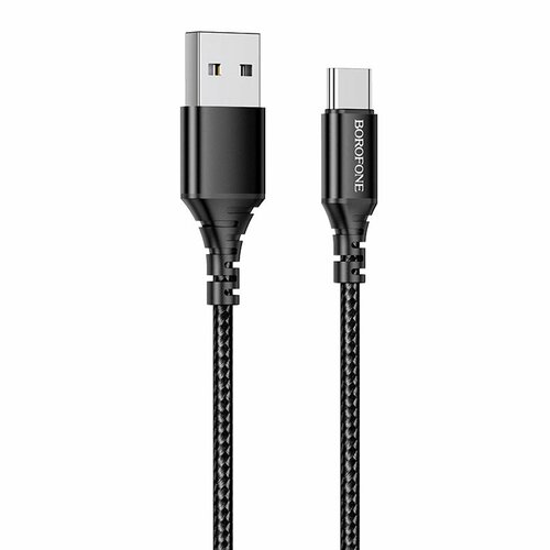 Кабель для зарядки USB Type-C Borofone BX54 нейлон черный 699₽