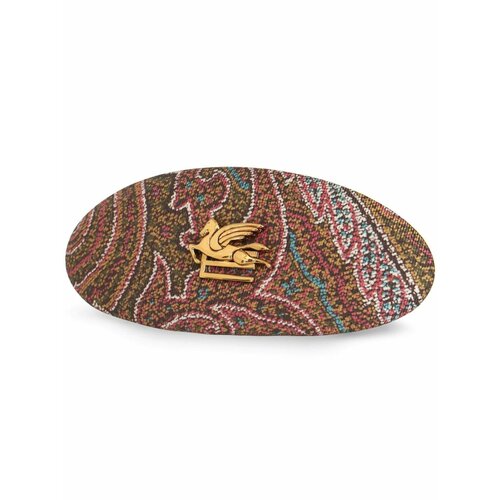 Шелковая заколка для волос с принтом пейсли 19678₽