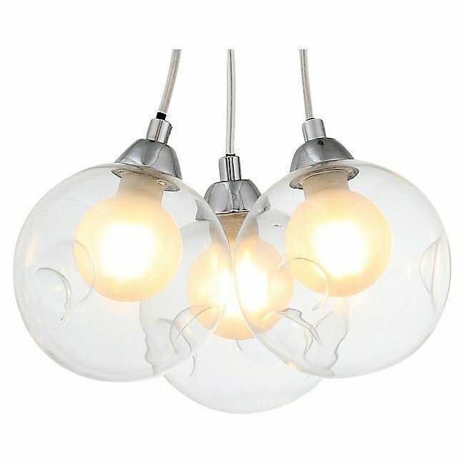 Люстра ST Luce Dualita SL431.113.03, G9, кол-во ламп: 3 шт, цвет арматуры: хром, цвет плафона: бесцветный — фото 1