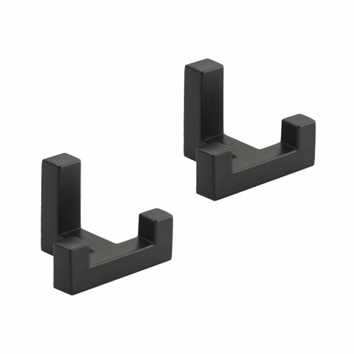 Крючок для одежды EDSON черный матовый комплект 2 шт 1100₽