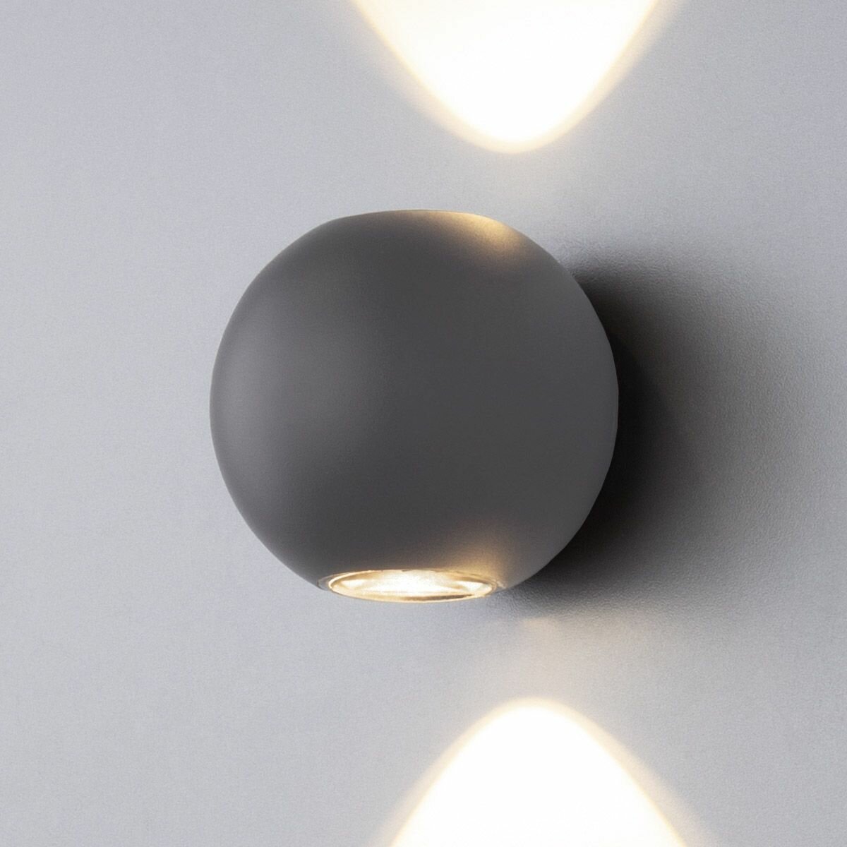 Пылевлагозащищенный светодиодный светильник Elektrostandard Diver 1566 TECHNO LED серый IP54