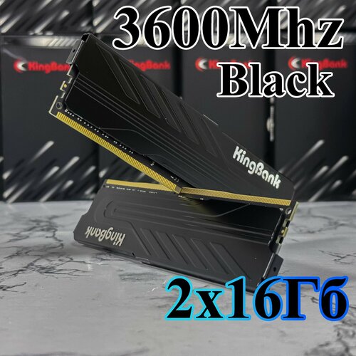 Kingbank memory ram DDR4 3600MHz 16GB UDIMM Heatsink DRAM 870000₽