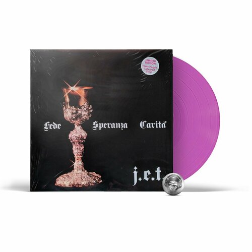 JET - Fede Speranza Carita coloured LP 2022 AMS Clear Purple Limited Edition Gatefold Виниловая пластинка 6380₽