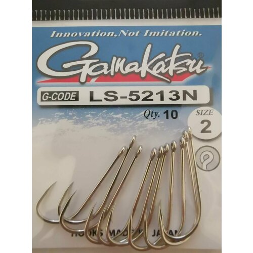 Крючки Gamakatsu LS-5213N № 2 (10шт)