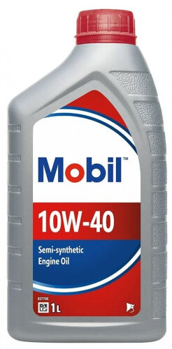 фото Моторное масло Mobil A3/B4 10W-40 полусинтетическое 1 л (Турция)