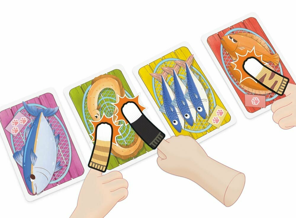 Настольная игра "Кошки Рыбки" для детей от 6 лет, Стиль Жизни — фото 1