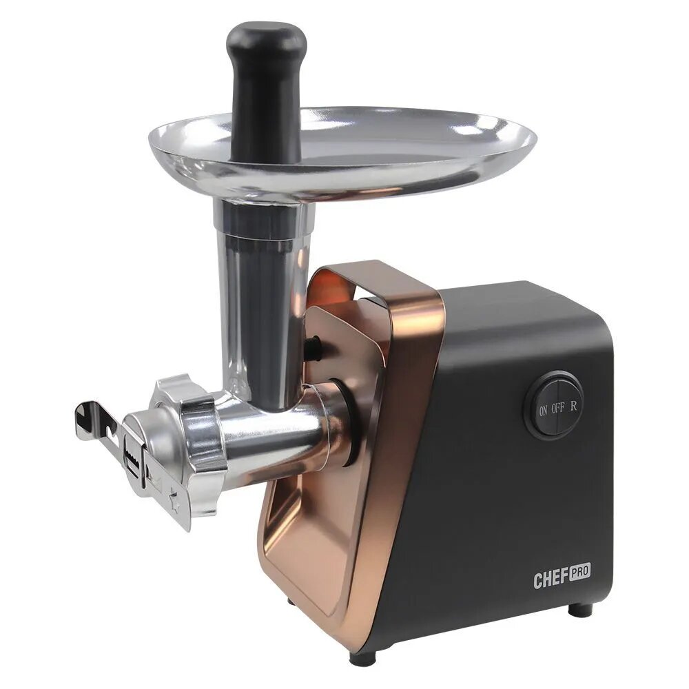 фото Мясорубка MARTA CHEF PRO CF-MG1450C черный, матовая бронза