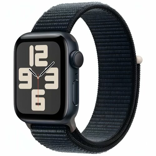 Смарт-часы Apple Watch SE 2023 40mm Midnight Aluminum Case with Midnight Sport Loop MRE03 2699900₽