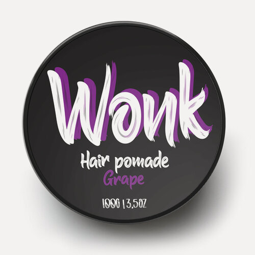 Изображение товара Помада для укладки волос WONK средней фиксации c ароматом винограда, 100 мл