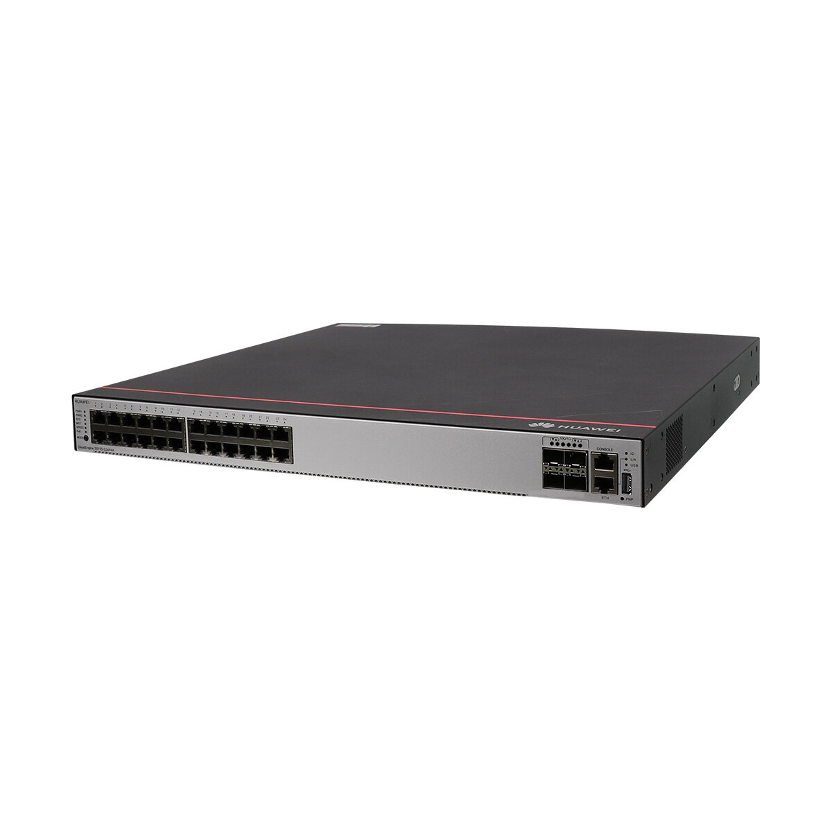 Коммутатор HUAWEI S5735-S24P4XE-V2 CloudEngine S5735-S24P4XE-V2 (24 x 10/100/1000Base-T ports, 4 x 10 GE SFP+ ports, 2 x 12GE stack ports, PoE+, without power module)