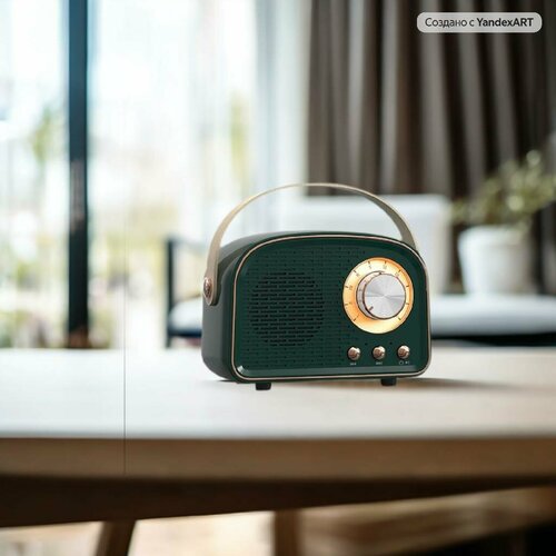 Беспроводная ретро-колонка Bluetooth 1650₽
