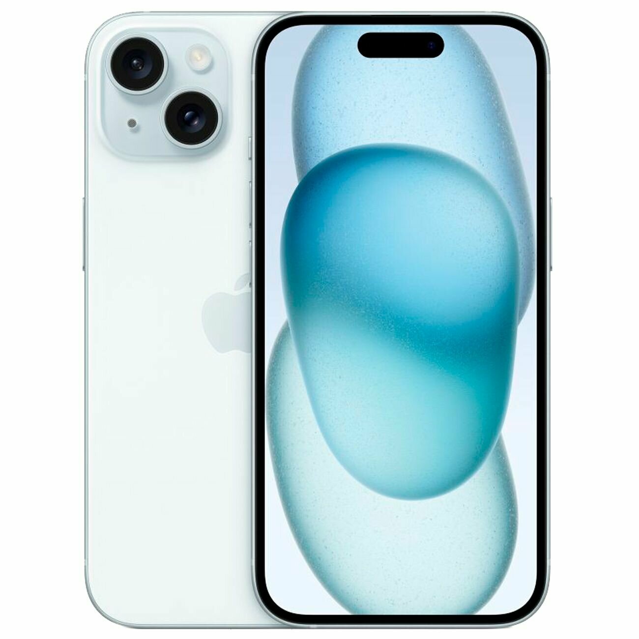 Смартфон Apple iPhone 15 128 ГБ Dual nano SIM, голубой. Уценка