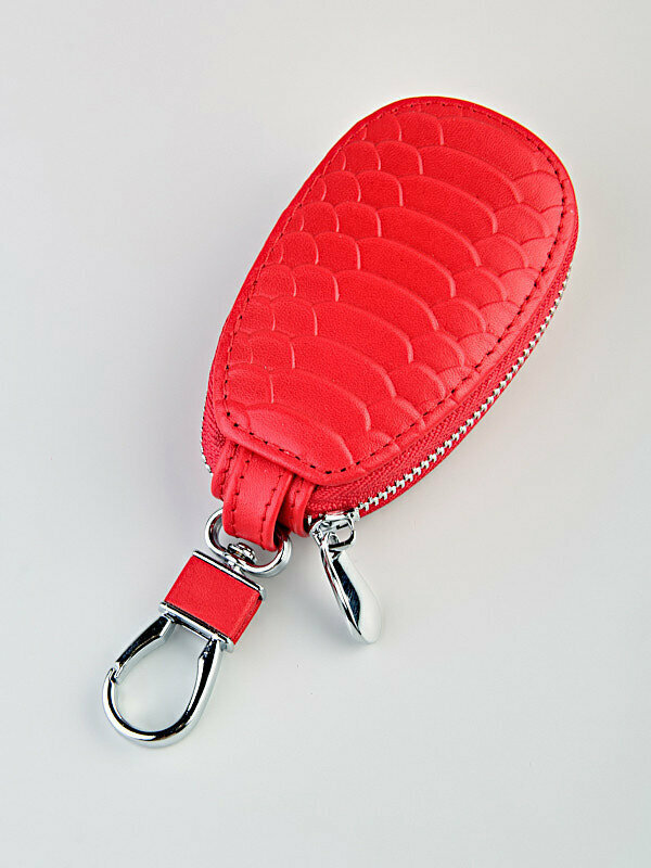 Ключница LeatherStyle, красный 234 — фото 1