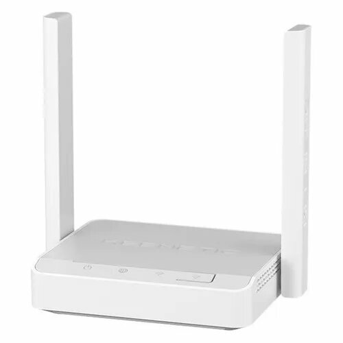 Wi-Fi роутер KEENETIC Starter, N300, белый [kn-1121]