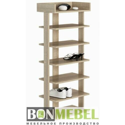 BONMEBEL Корсика Тумба для обуви дуб сонома 1 пак 3561₽