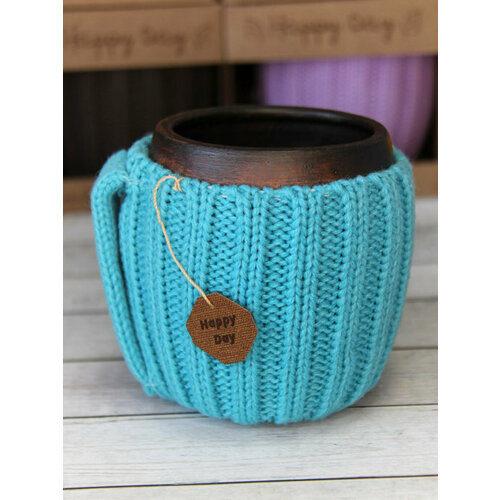 Вязаная кружка Айсберг