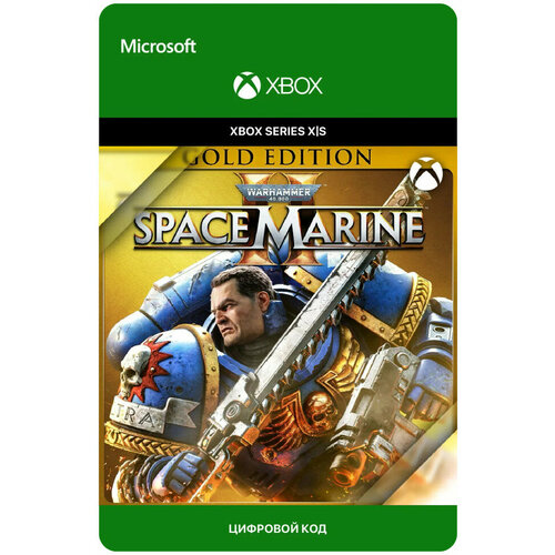 Игра Warhammer 40000 Space Marine 2 - Gold Edition для Xbox Series XS США русский перевод электронный ключ 11489₽