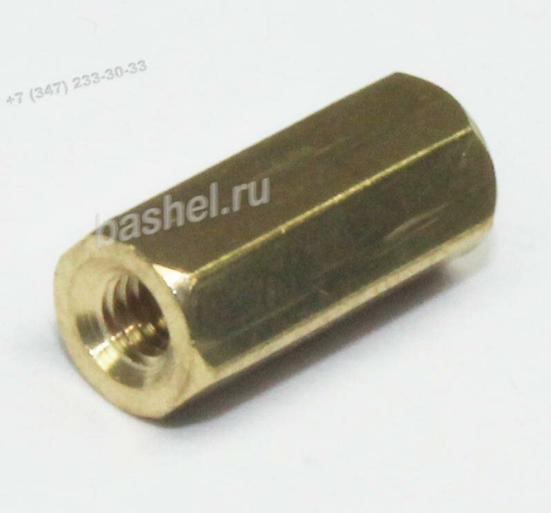 PCHSS2,5-11, Стойка для печатных плат, шестигранная, 11 мм, М2,5 латунь