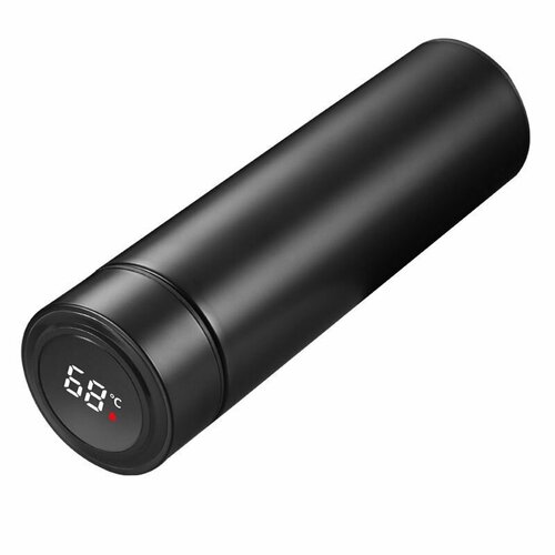 Термос биосталь с датчиком температуры для чая, для еды, 0,5 л